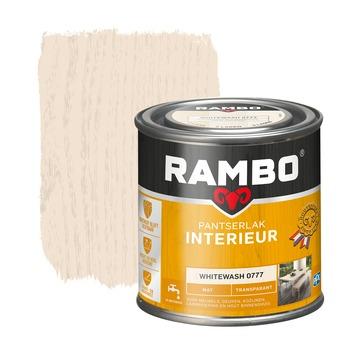 Rambo Pantserlak Interieur Transparant Mat Whitewash 250 Ml GAMMA