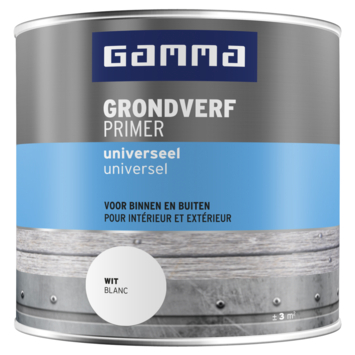 GAMMA Universeel Grondverf Wit 250 Ml GAMMA