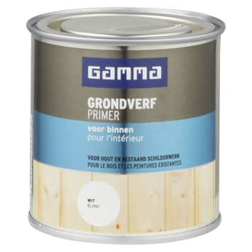 GAMMA Grondverf Voor Binnen 250 Ml Wit GAMMA