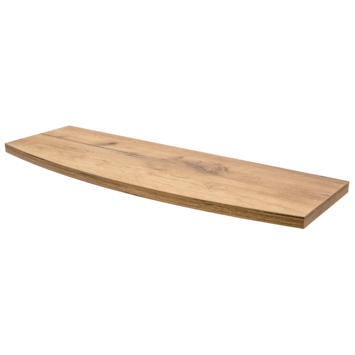 GAMMA Duraline Wandplank Gebogen XS2 Naturel Eiken 80x23 5 Cm 18 Mm