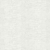 Vliesbehang Krokodil wit 32-660