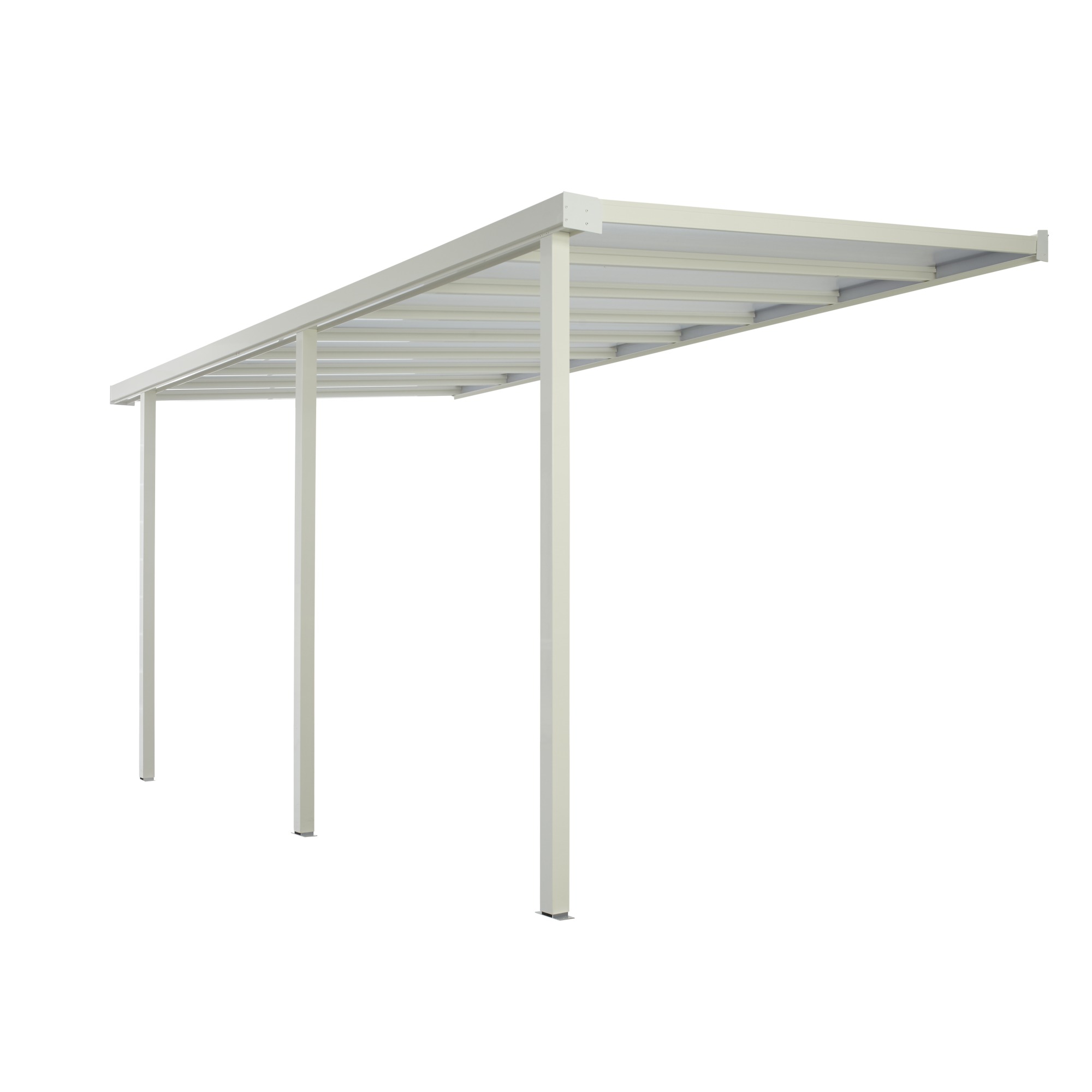 Bruynzeel Terrasoverkappingcarport Wit 488X360 bruynzeel kopen in de aanbieding
