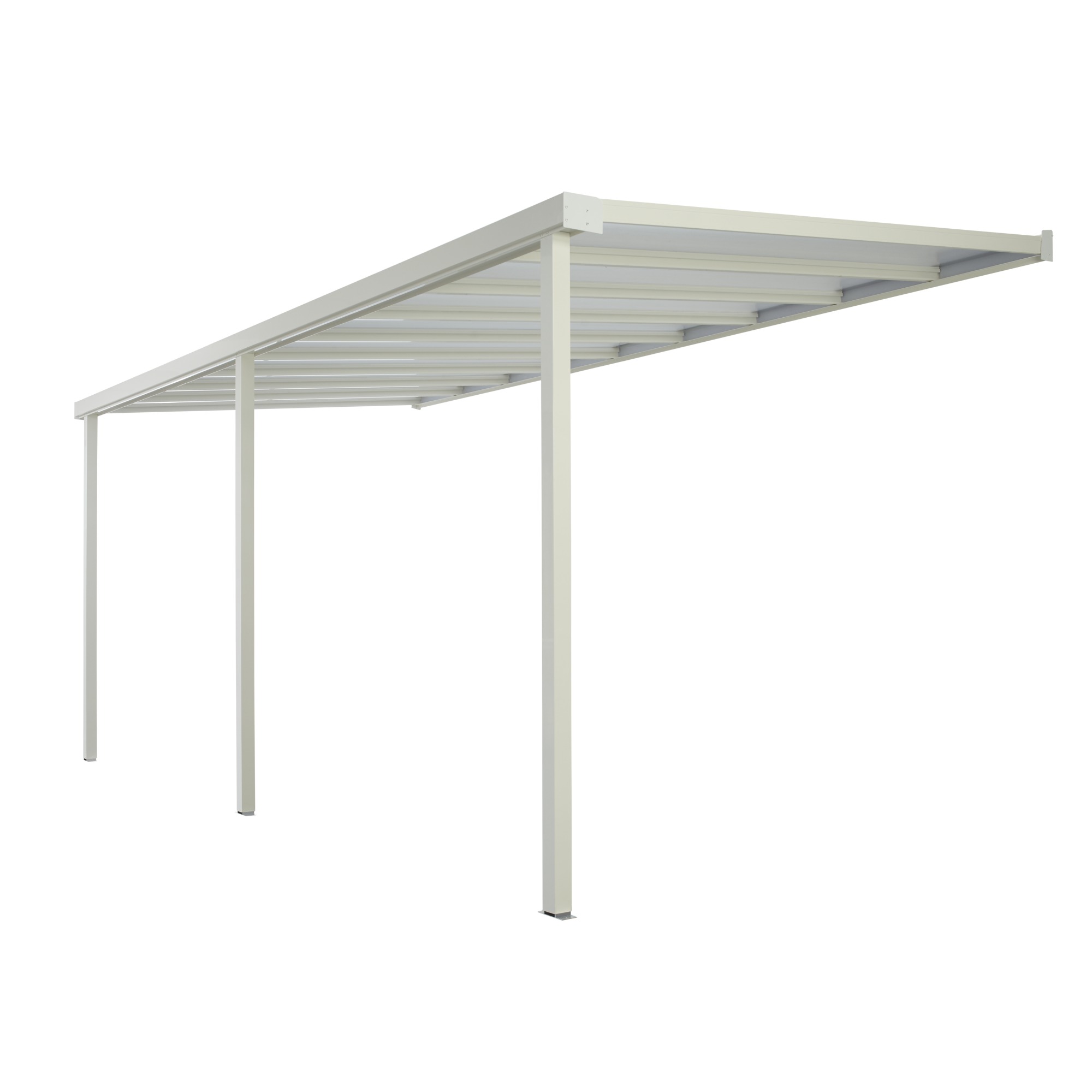 Bruynzeel Terrasoverkappingcarport Wit 549X260 bruynzeel kopen in de aanbieding