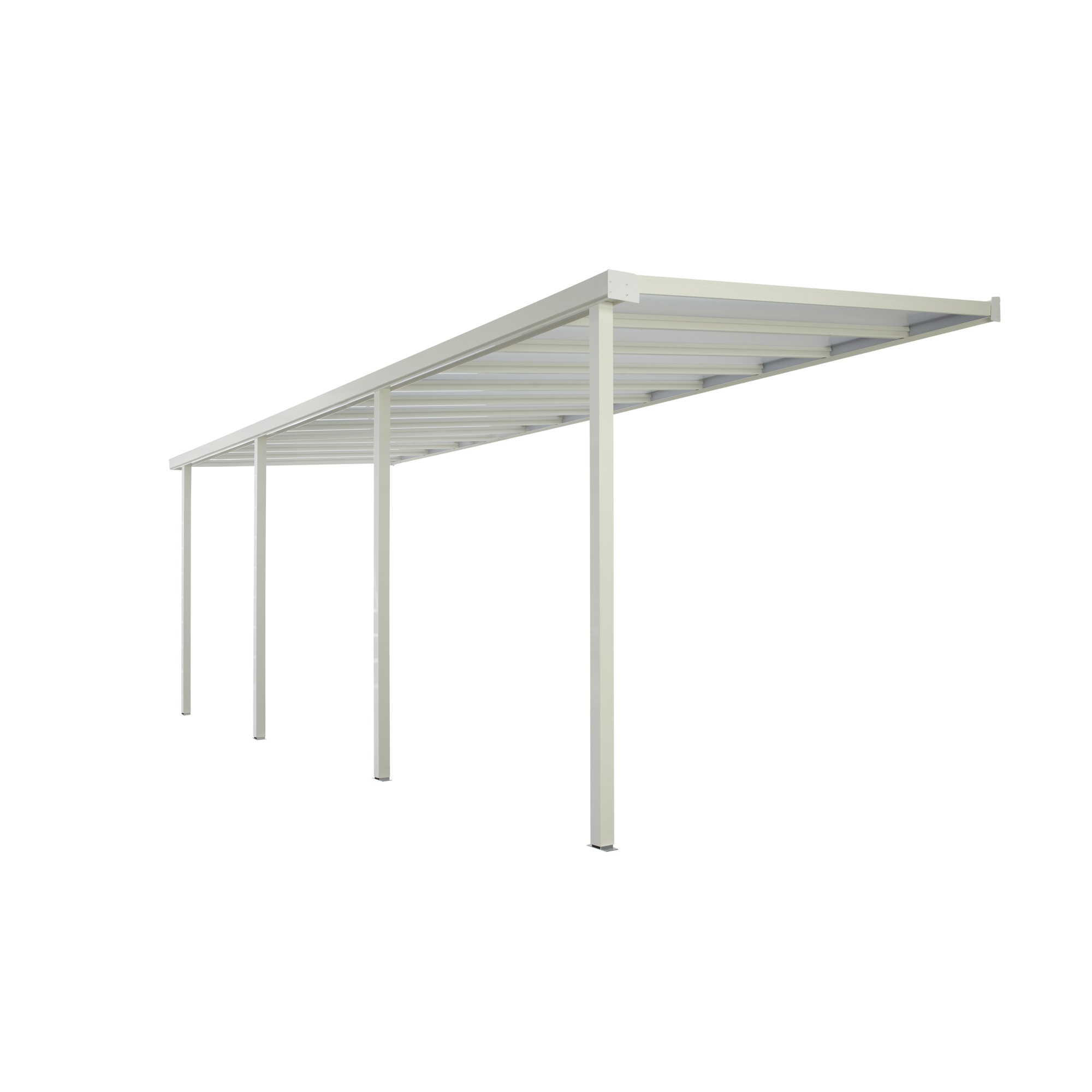 Bruynzeel Terrasoverkappingcarport Wit 732X210 bruynzeel kopen in de aanbieding