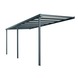 Bruynzeel terrasoverkapping/carport antraciet 549x310 cm