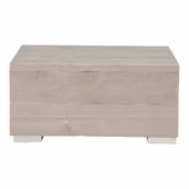 Salontafel Blijdeld zand steigerhout 76 x 76 cm