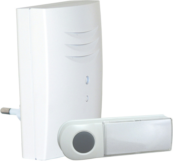Byron Draadloze Deurbel Plug In B411E byron kopen in de aanbieding
