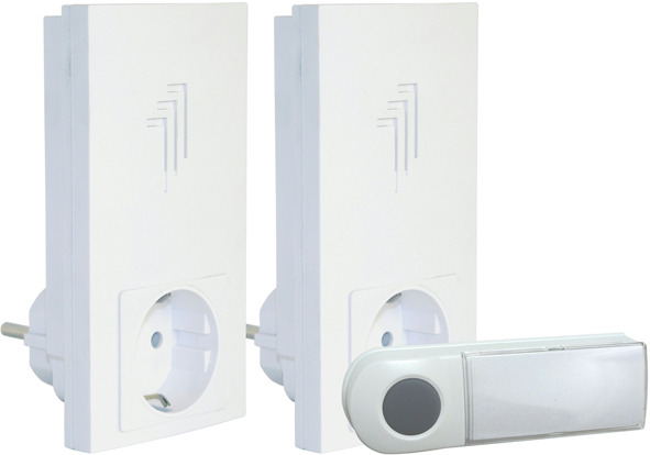 Byron Smartwares Draadloze Deurbelset Plug In Db433E byron kopen in de aanbieding