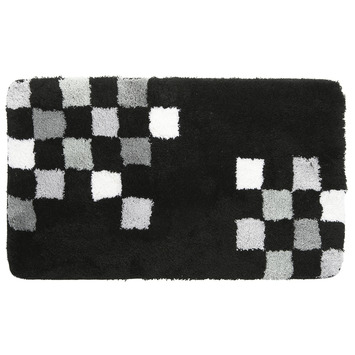 GAMMA Badmat Mitch Zwart 60x90 cm