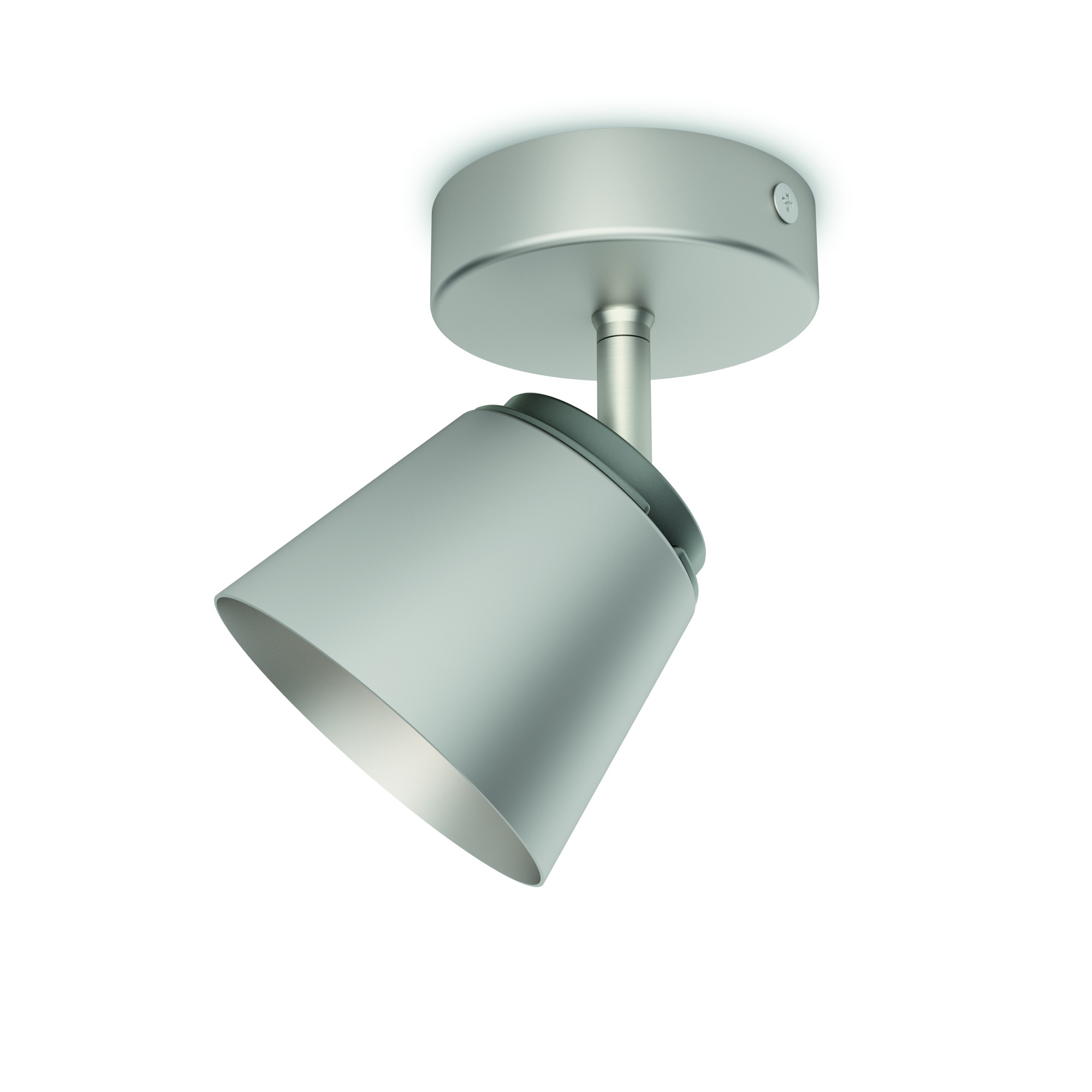 Philips Plafondspot Dender Led 1X4W Nikkel philips kopen in de aanbieding