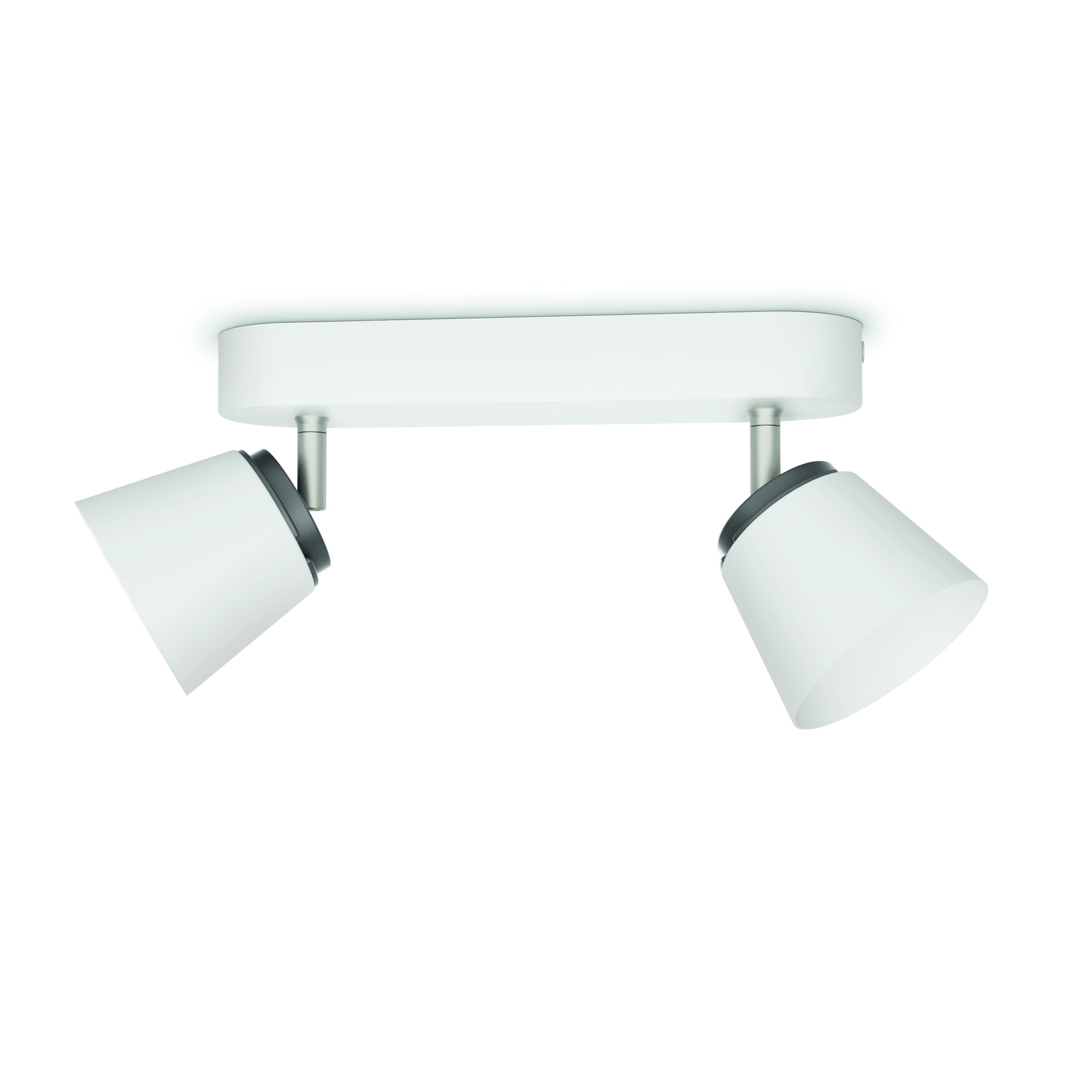 Philips Duobalk Dender Led 2X4W Wit philips kopen in de aanbieding