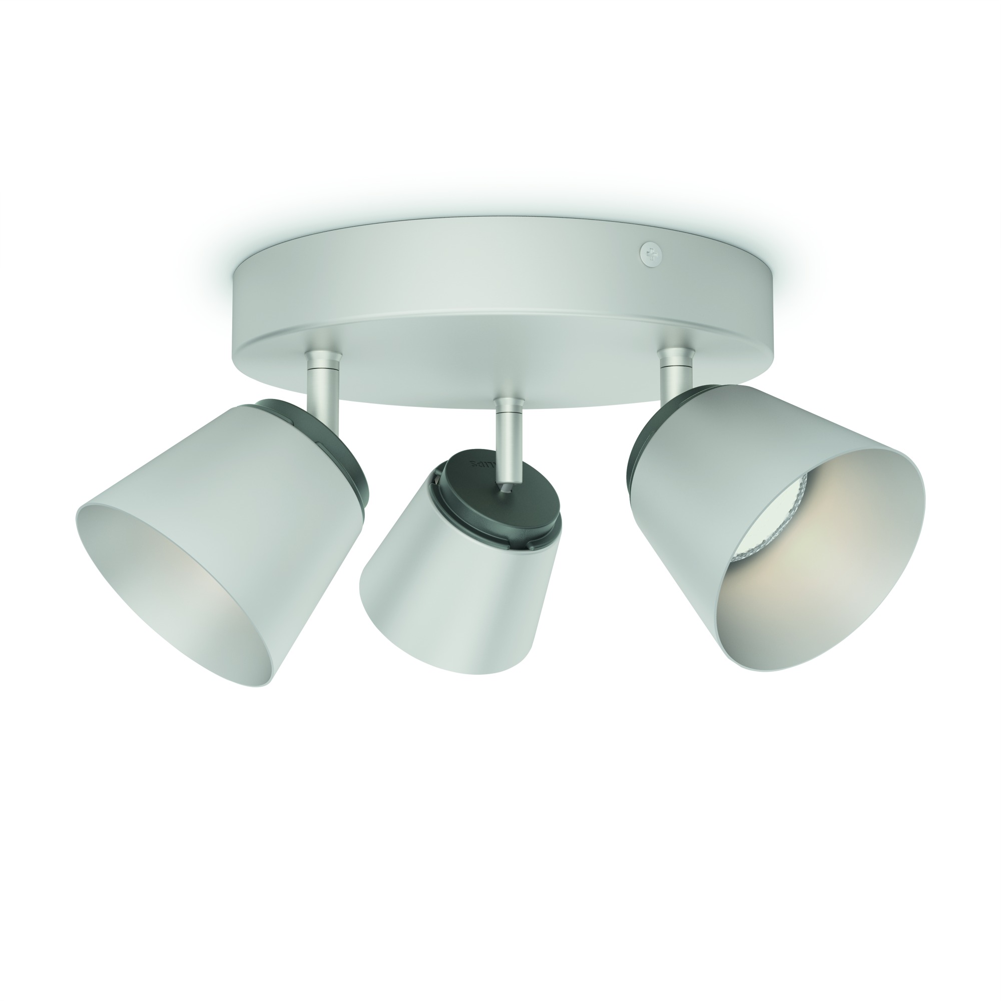 Philips Triospot Dender Led 3X4W Nikkel philips kopen in de aanbieding