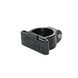 Giardino hoekklem voor profielpaal RAL 9005 zwart 48 mm