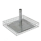 Parasolvoet Como Bordure vierkant 10 x 60 x 60 cm 7,2 kg