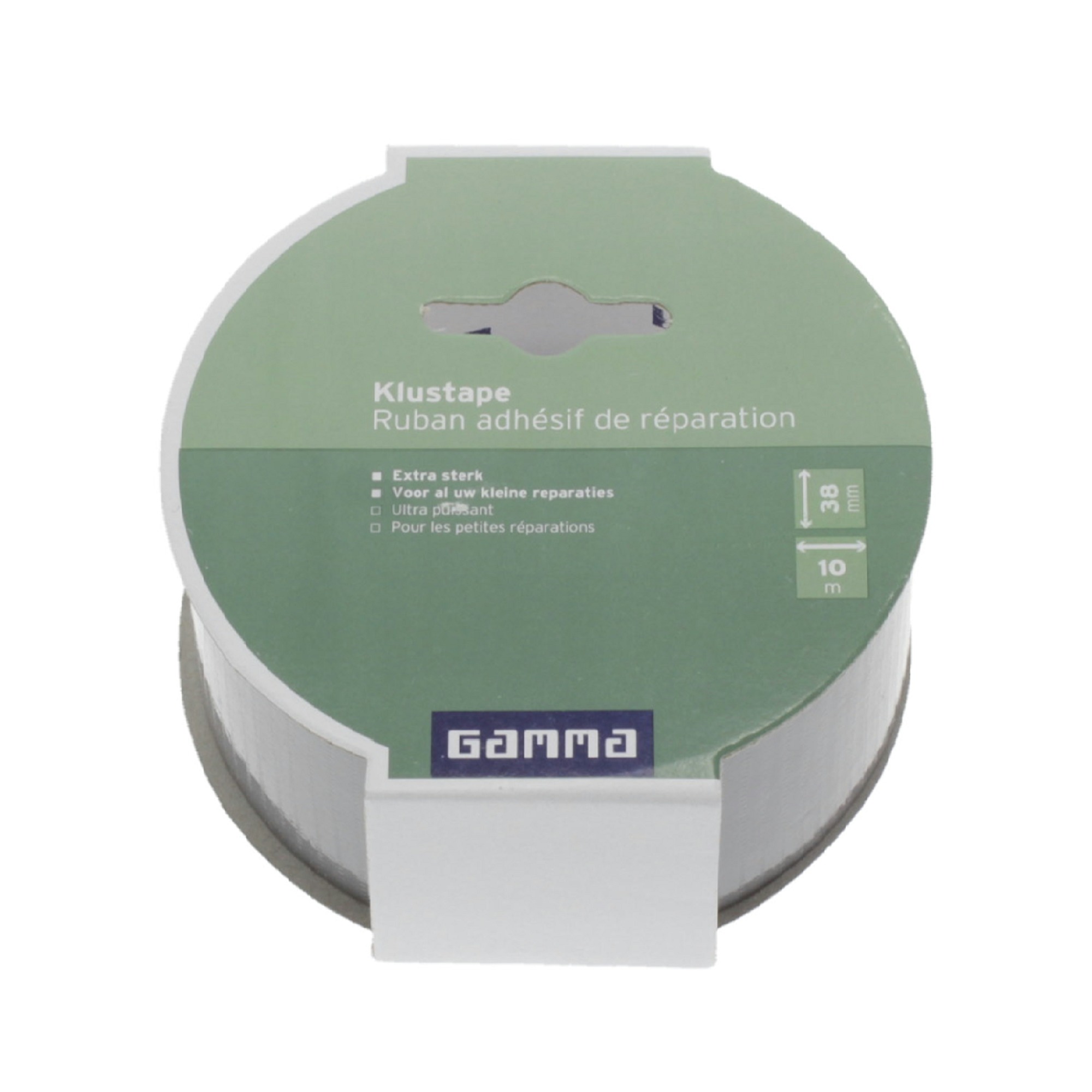 Gamma Klustape Grijs 38 Mm 10 Meter gamma kopen in de aanbieding