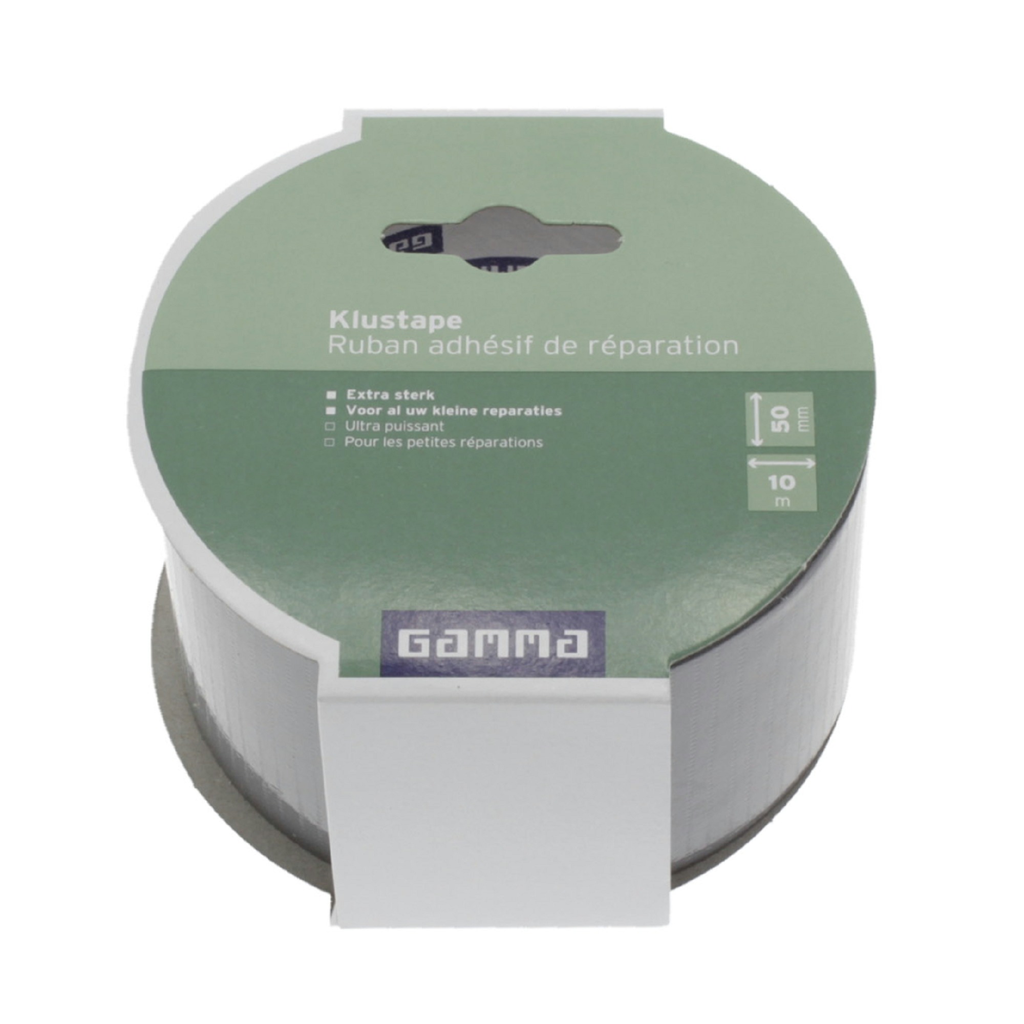 Gamma Klustape Grijs 50 Mm 10 Meter gamma kopen in de aanbieding