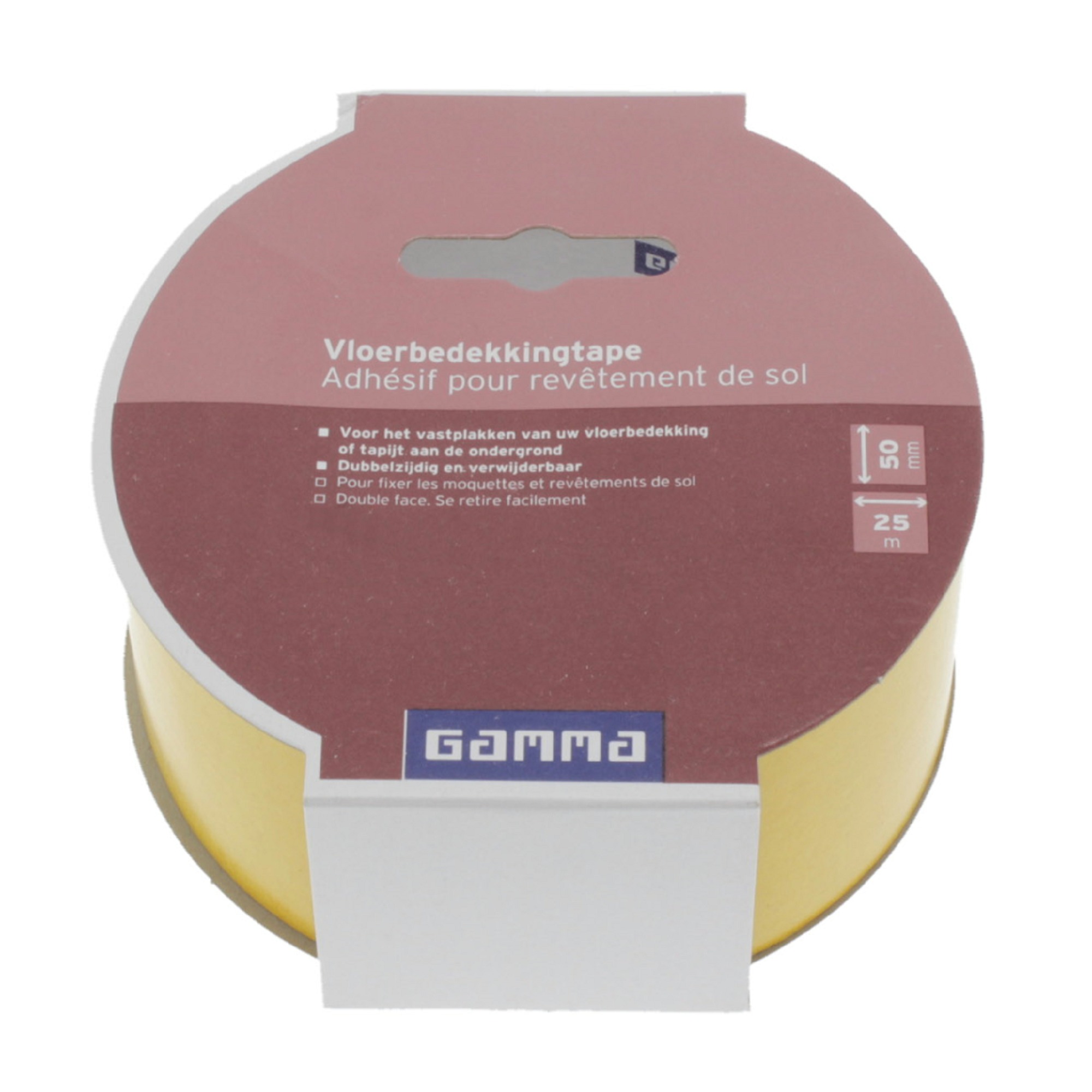 Gamma Vloerbedekkingstape 50 Mm 25 Meter gamma kopen in de aanbieding