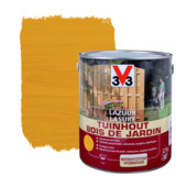 V33 beits tuinhout mat licht bruin 2,5 liter