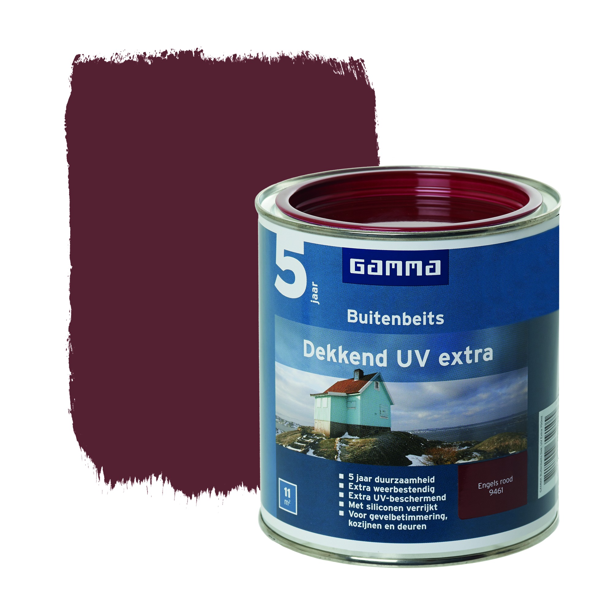 Gamma Beits Extra Dekkend 750Ml 9461 Engels Rood gamma kopen in de aanbieding