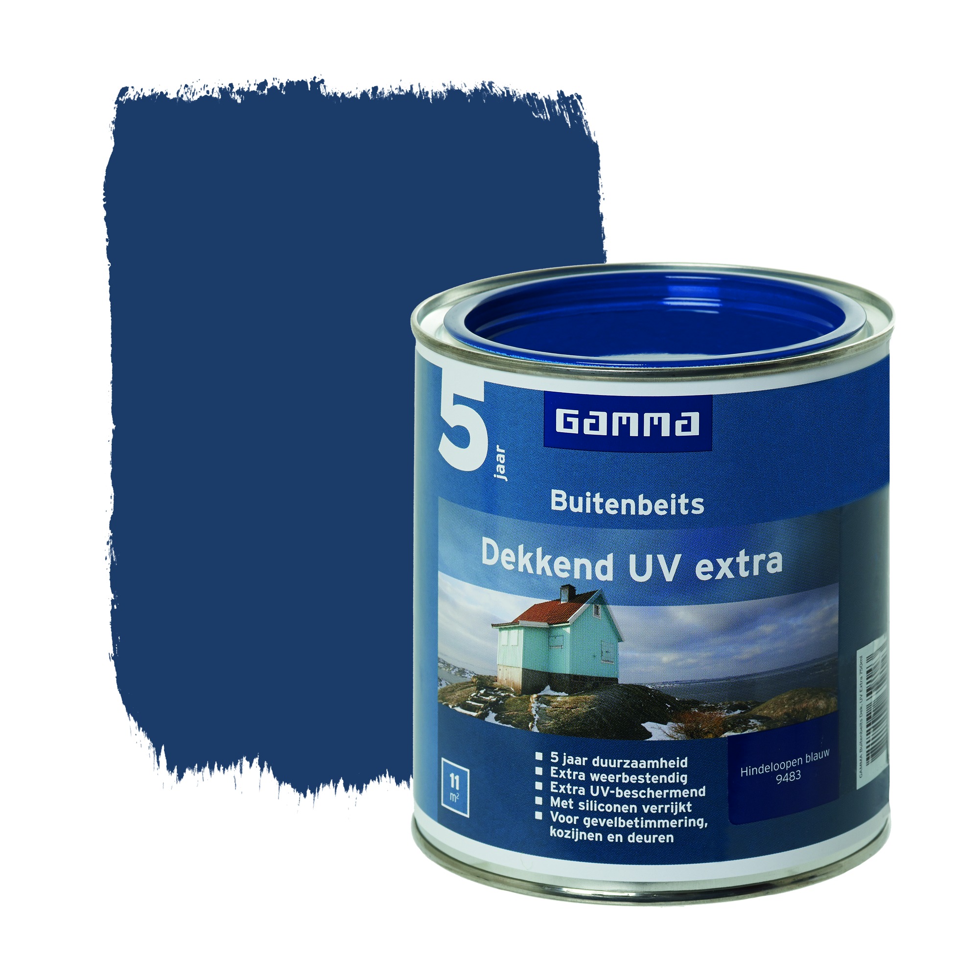 Gamma Beits Extra Dekkend 750Ml 9483 gamma kopen in de aanbieding