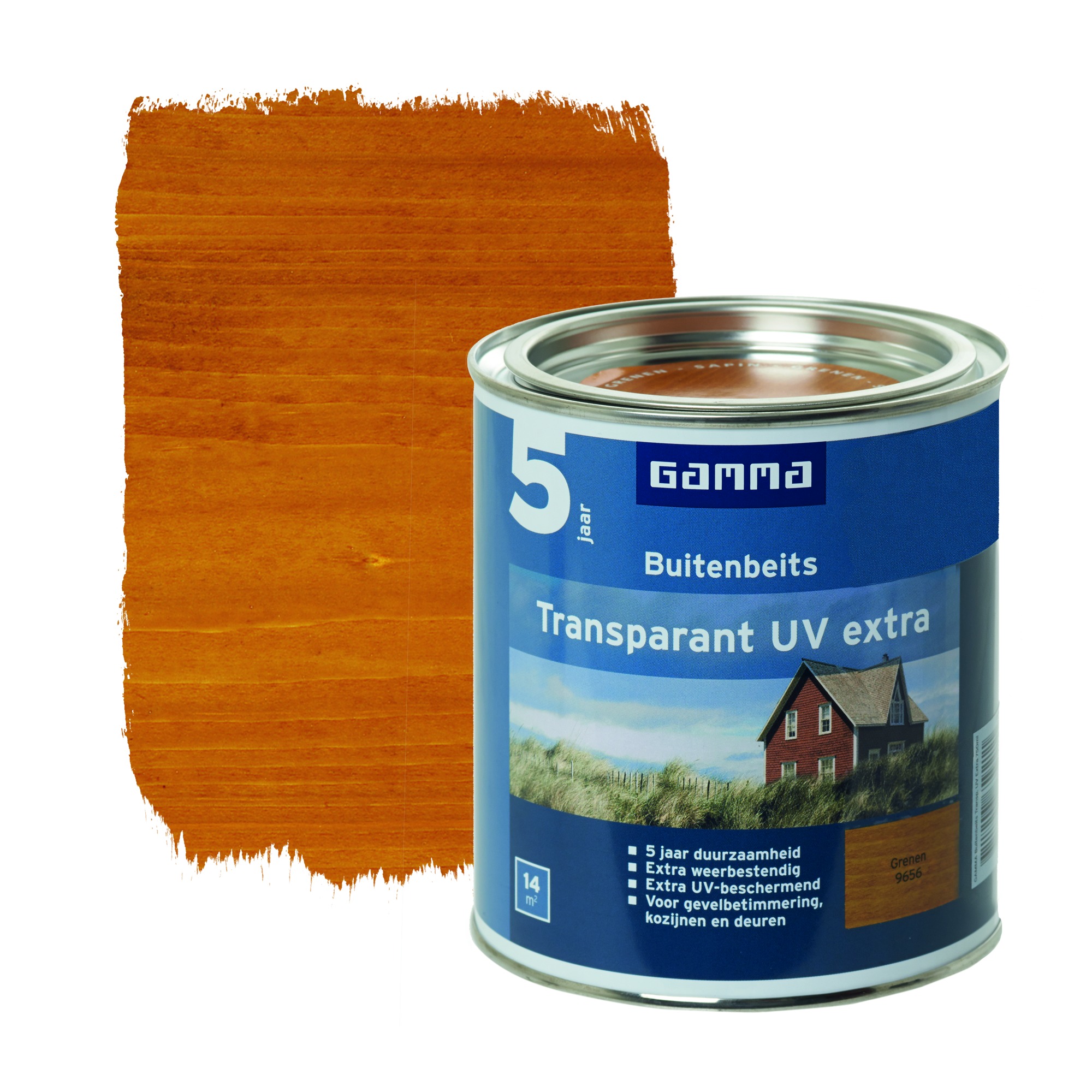 Gamma Beits Extra Transparant 750Ml 9656 Grenen gamma kopen in de aanbieding