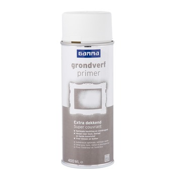 GAMMA | GAMMA spuitlak primer wit 400 ml |