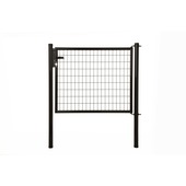 Giardino tuinpoort Napoli RAL 9005 zwart 150 x 125 cm