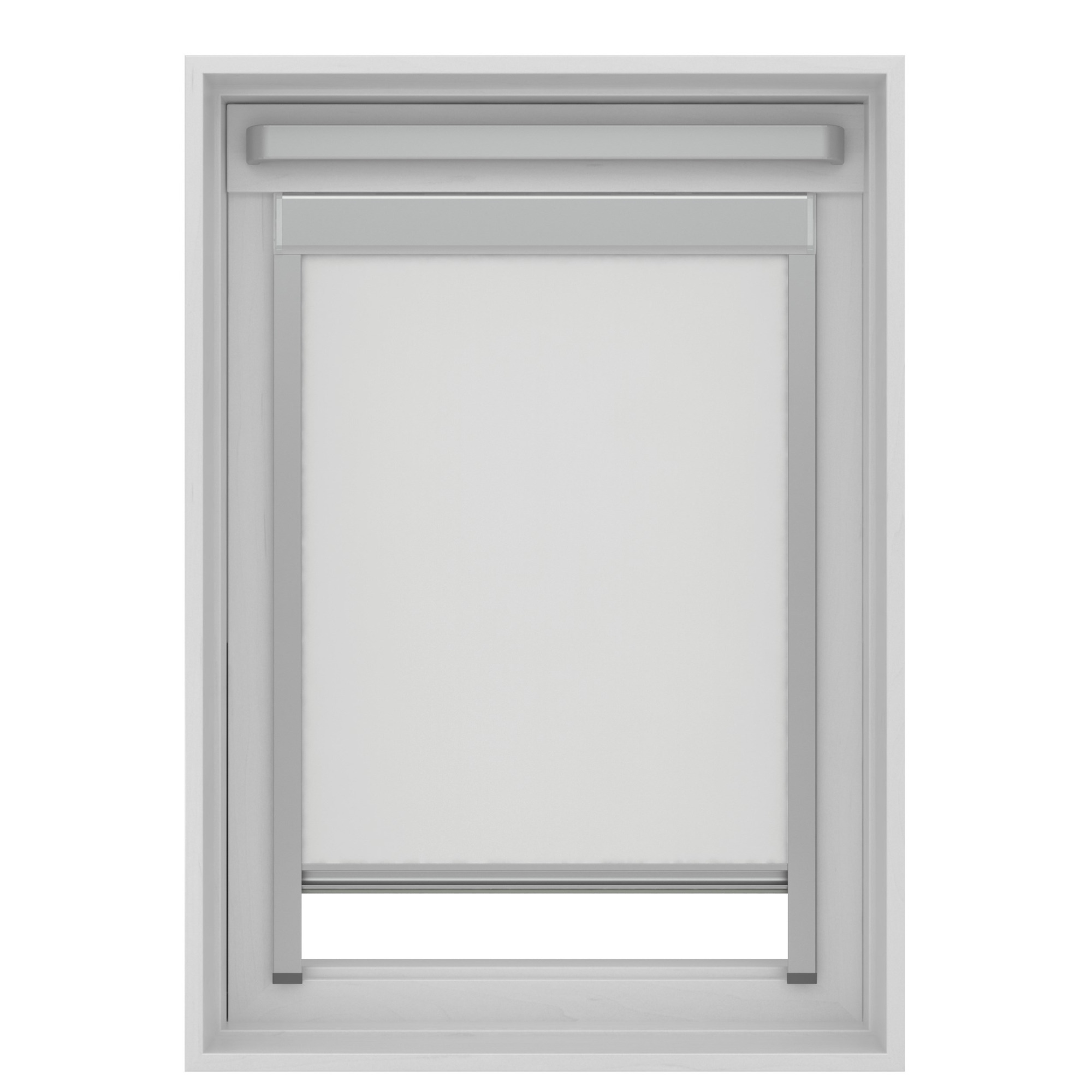 Gamma Dakraam Rolgordijn Velux 7000 Wit 55X78 gamma kopen in de aanbieding