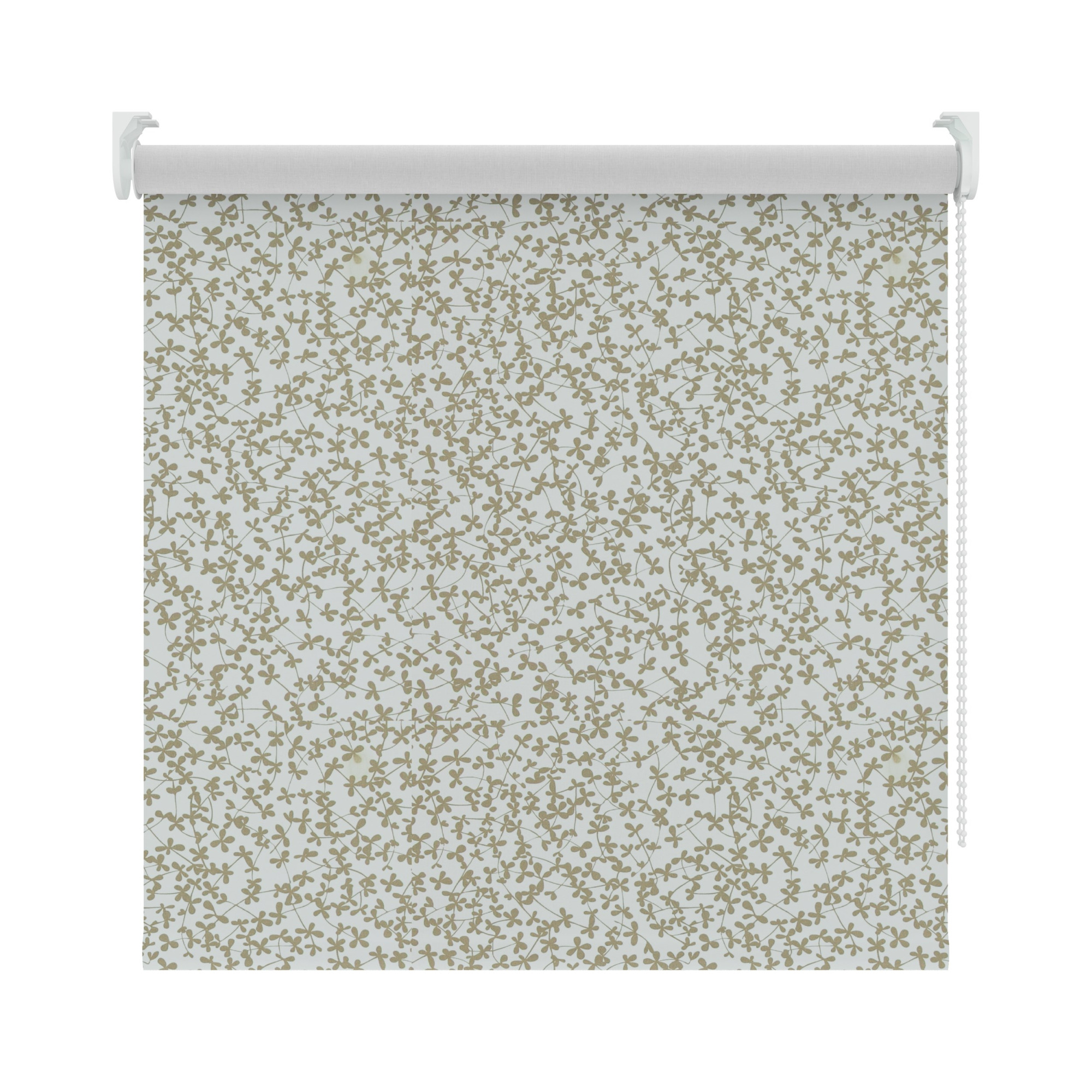 Gamma Rolgordijn Dessin Verduisterend 3634 Bloemen Taupe 60X190 gamma kopen in de aanbieding