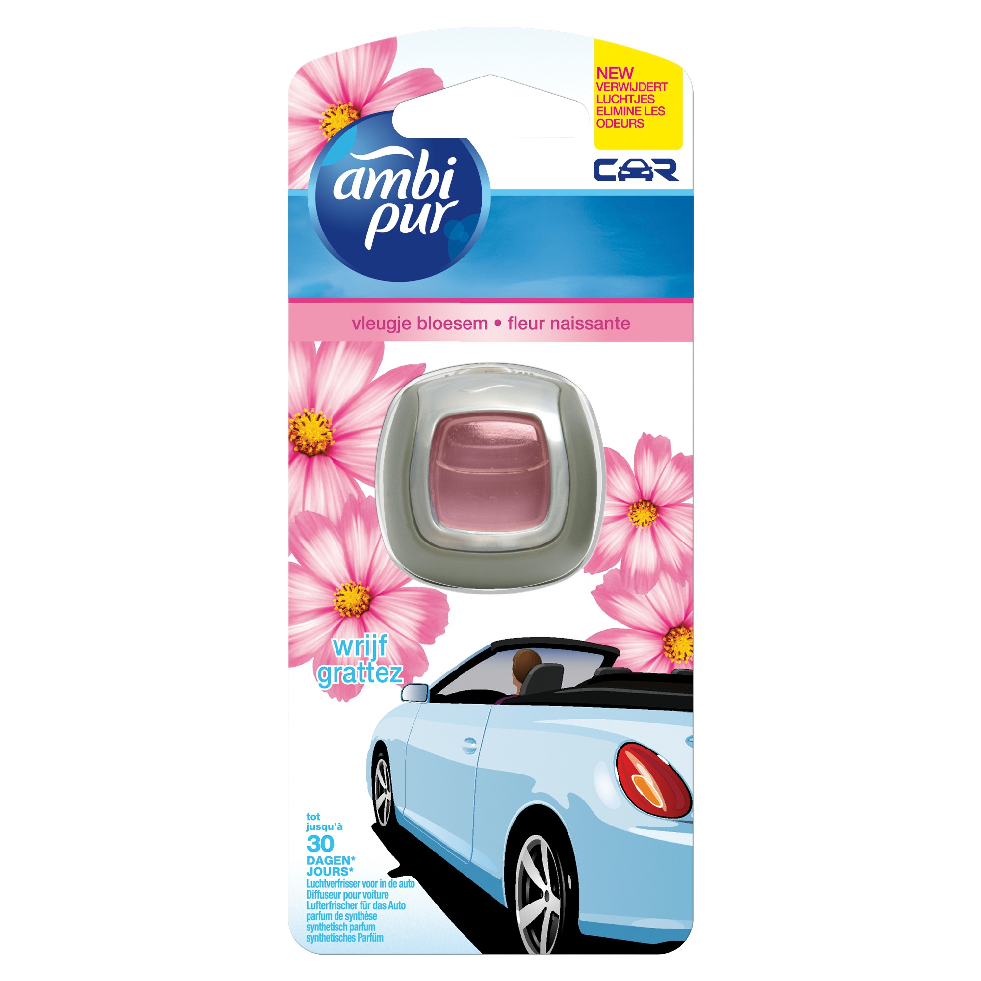 Ambi Pur Auto Luchtverfrisser Vleugje Bloesem ambi pur kopen in de aanbieding
