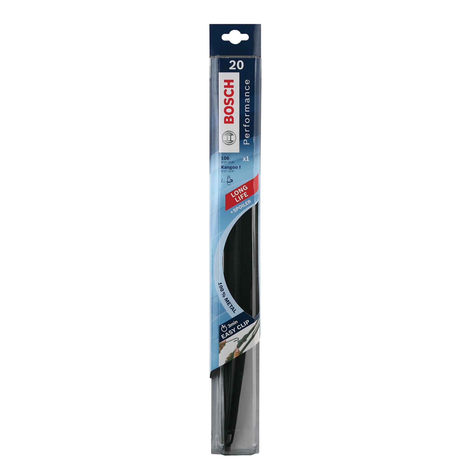Bosch Ruitenwisserblad Performance 500 Mm 1 Stuk Spoiler bosch kopen in de aanbieding