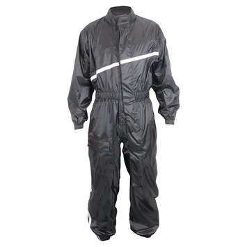 Regenoverall motor zwart L