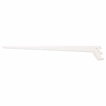 Handson drager enkel railsysteem wit 25 cm