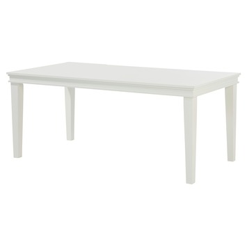 Avignon eettafel mdf wit 76x90x180 cm