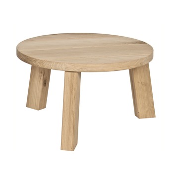 Bijzettafel Oslo eiken dia 50cm - 29 cm