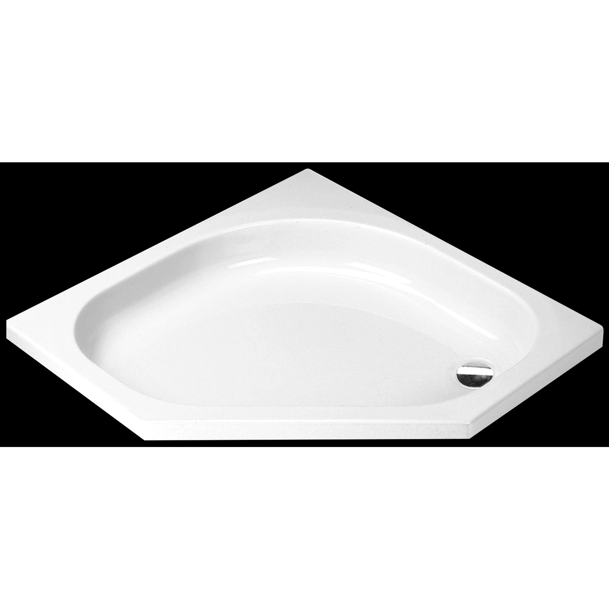 Sealskin Get Wet Douchebak Optimo 5 Hoek Hoekinstap Inbouw 90X90X14 sealskin kopen in de aanbieding