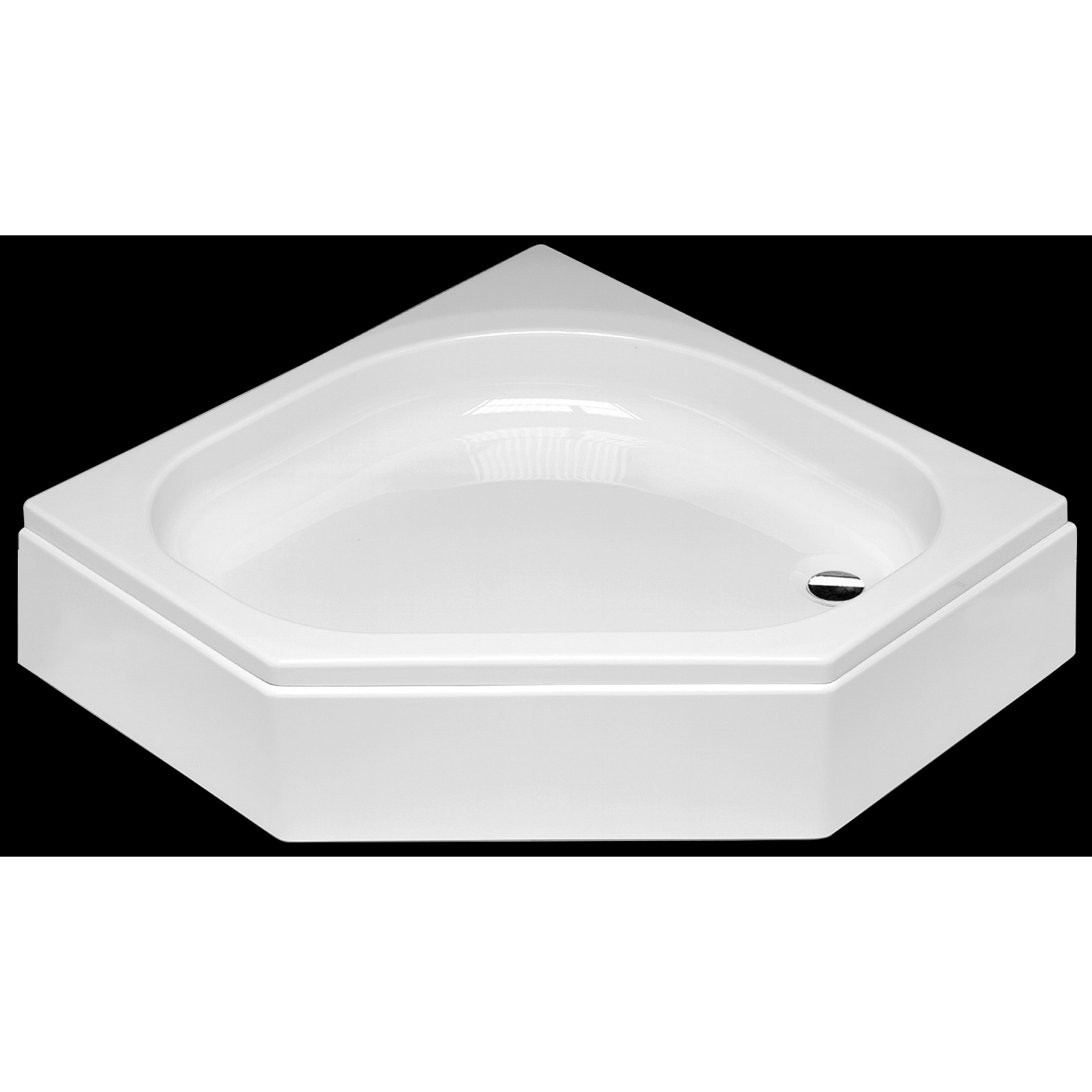 Sealskin Get Wet Douchebak Optimo Hoekinstap Opbouw 100X100X26 sealskin kopen in de aanbieding