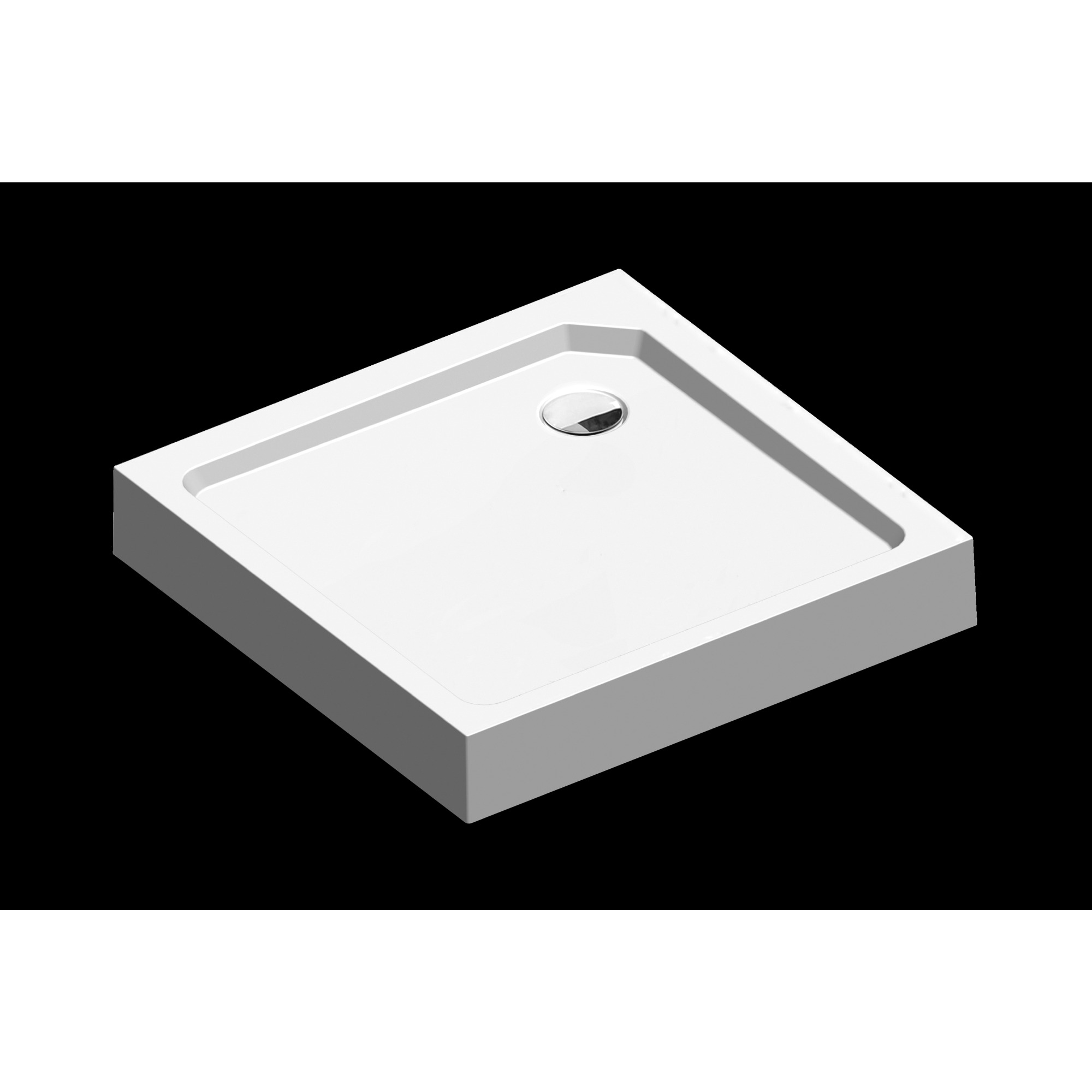 Sealskin Get Wet Douchebak Fusion Vierkant Opbouw 90X90X14 Cm Wit sealskin kopen in de aanbieding