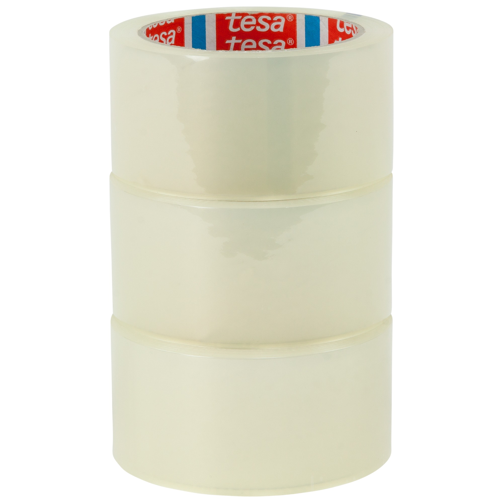 Tesa Verpakkingstape 50 Mm 66 Meter Transparant 3 Stuks tesa kopen in de aanbieding