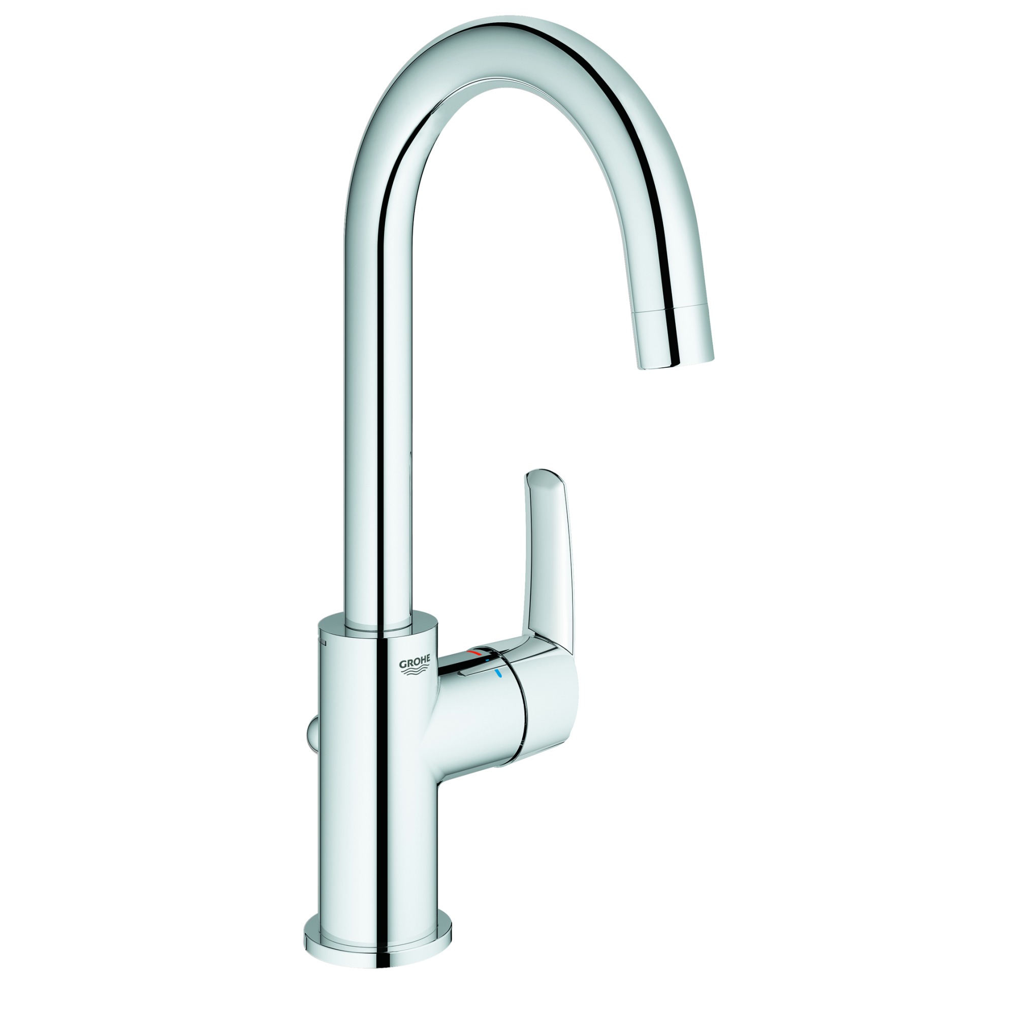 Grohe Wastafelkraan Start Met Hendel En Waste Chroom grohe kopen in de aanbieding