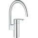 Grohe Keukenkraan Wave Cosmopolitan met Hendel en C-uitloop Chroom