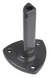 Giardino conische voetstuk voor profielpaal RAL 7016 antraciet 48 x 180 mm