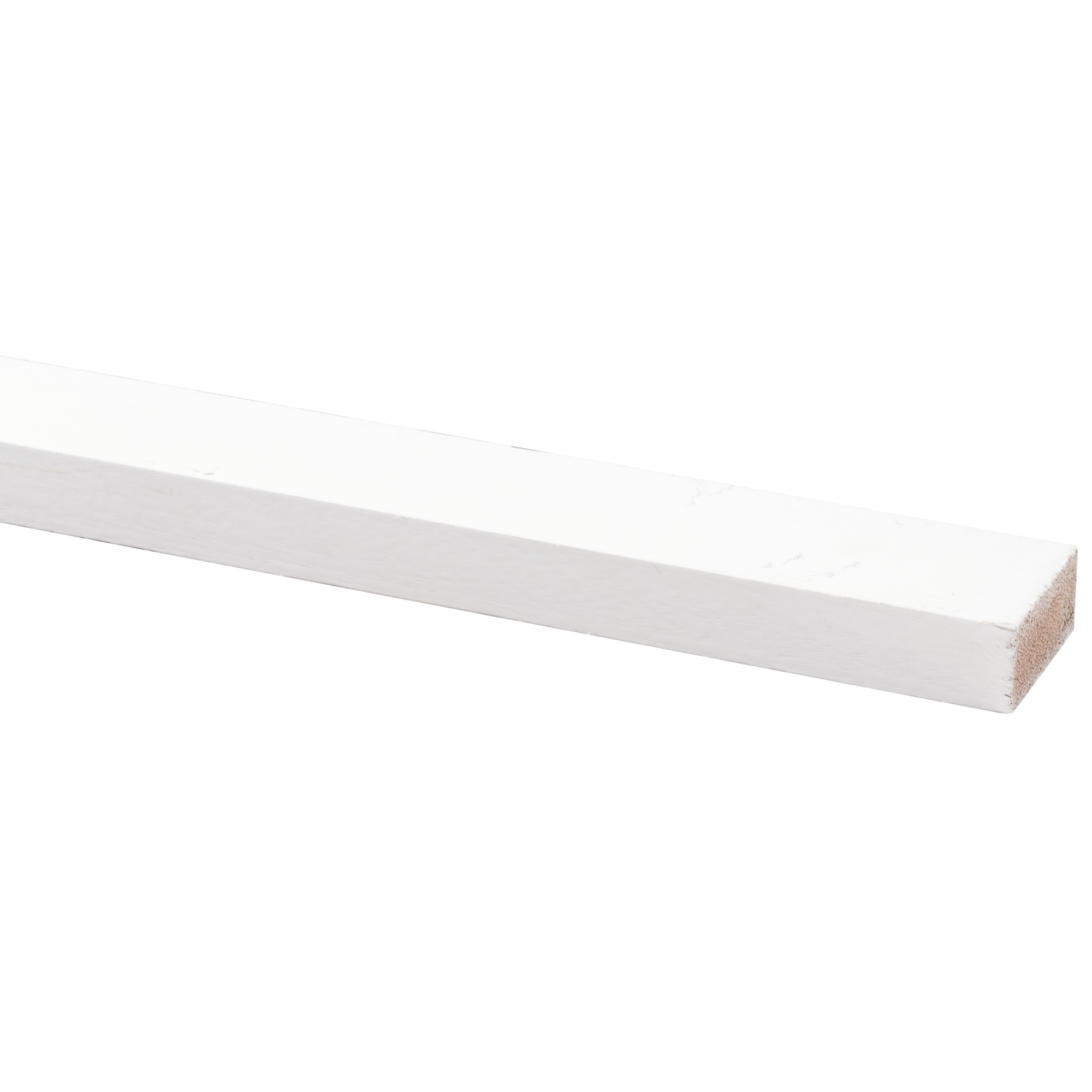 Lat Hardhout Geschaafd Wit Gegrond 20X44 Mm 210 huismerk kopen in de aanbieding
