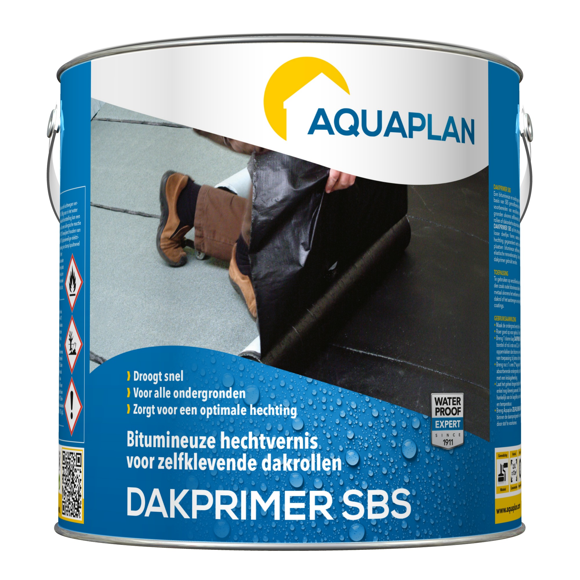 Aquaplan Dakprimer Sbs Tbv Zelfklevende Dakrol 25 Liter aquaplan kopen in de aanbieding