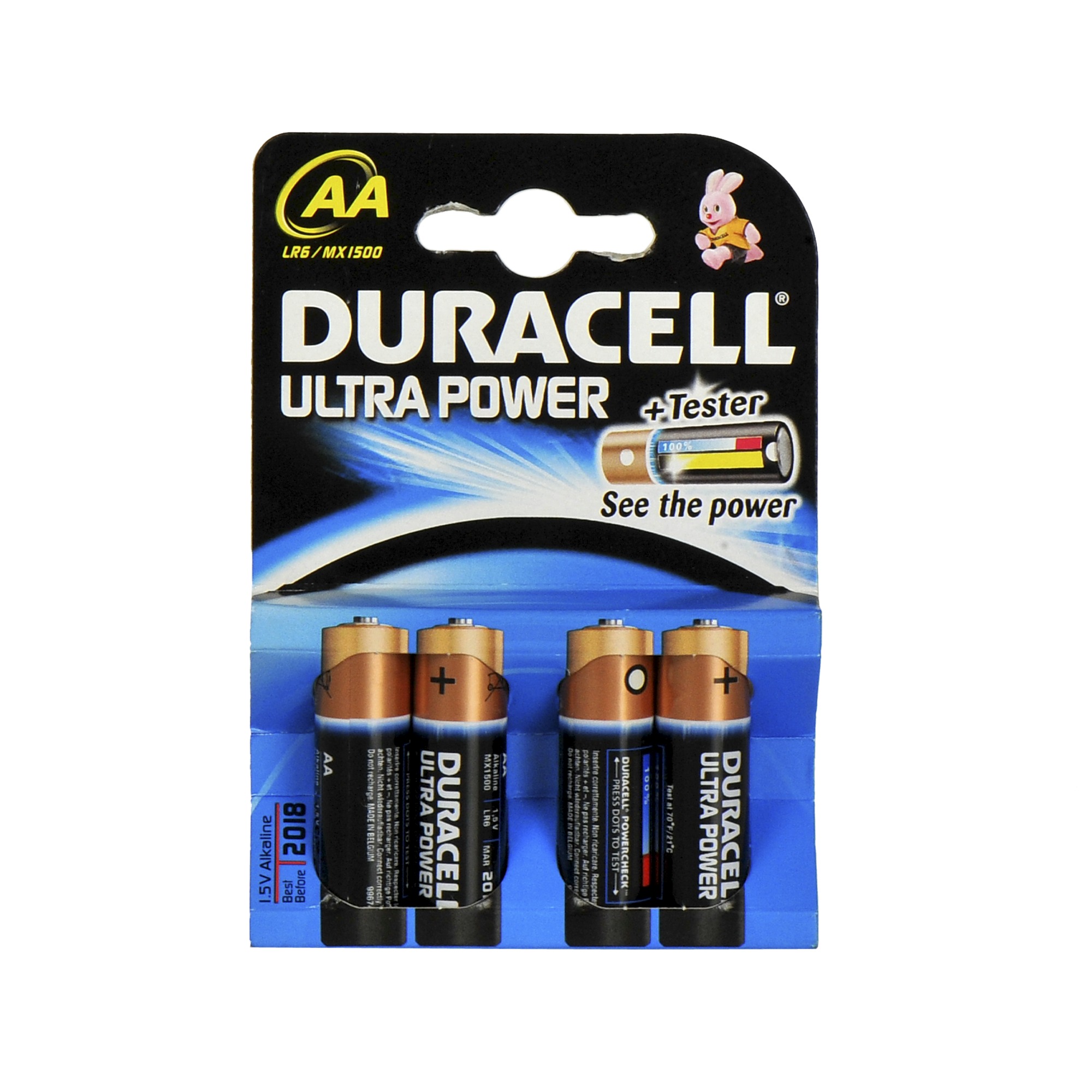 Duracell Ultra Power Batterij Aa Penlite 4 Stuks duracell kopen in de aanbieding