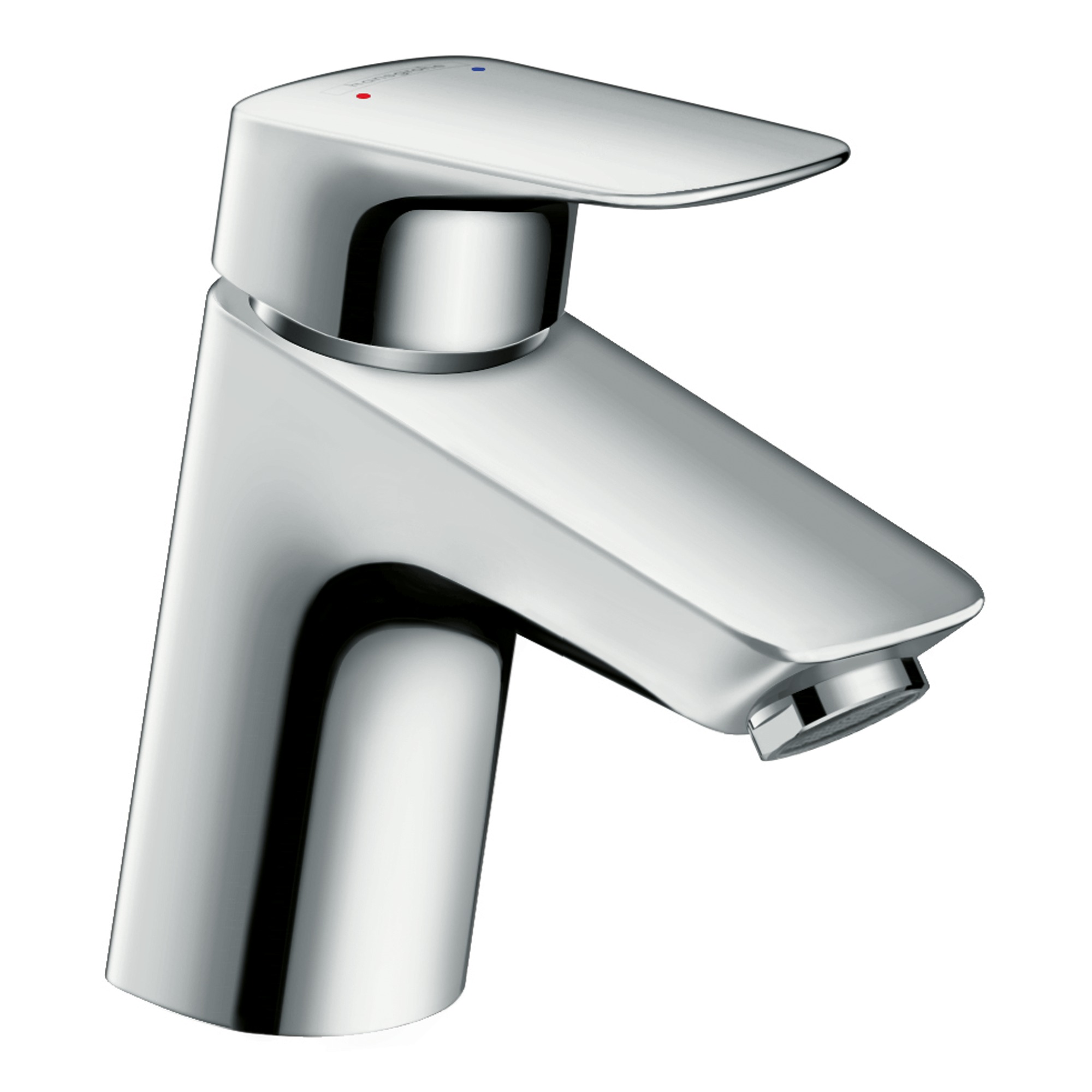 Hansgrohe Wastafelkraan Mycube M Met Hendel En Waste Chroom hansgrohe kopen in de aanbieding