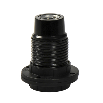 GAMMA Handson lamphouder E14 incl. Kraag en Ring Zwart kopen