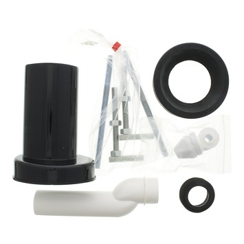 Plieger aansluitset voor wandcloset verhoogd 25 mm