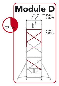 Altrex Rolsteiger RS Tower 34 Module D uitbreiding