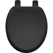 Bemis Tacoma WC-bril zwart hout rond